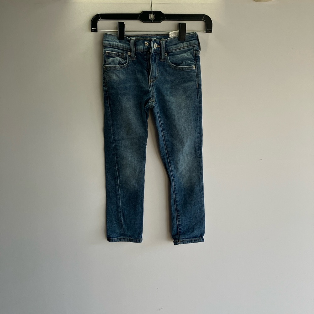 Old Navy Kids Dark Blue Slim/Stretch Jeans